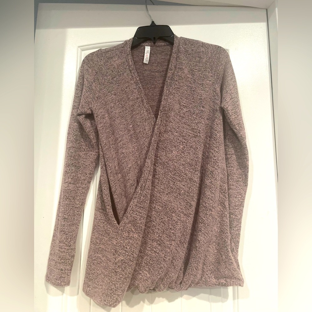 Latched Mama XS wrap sweater